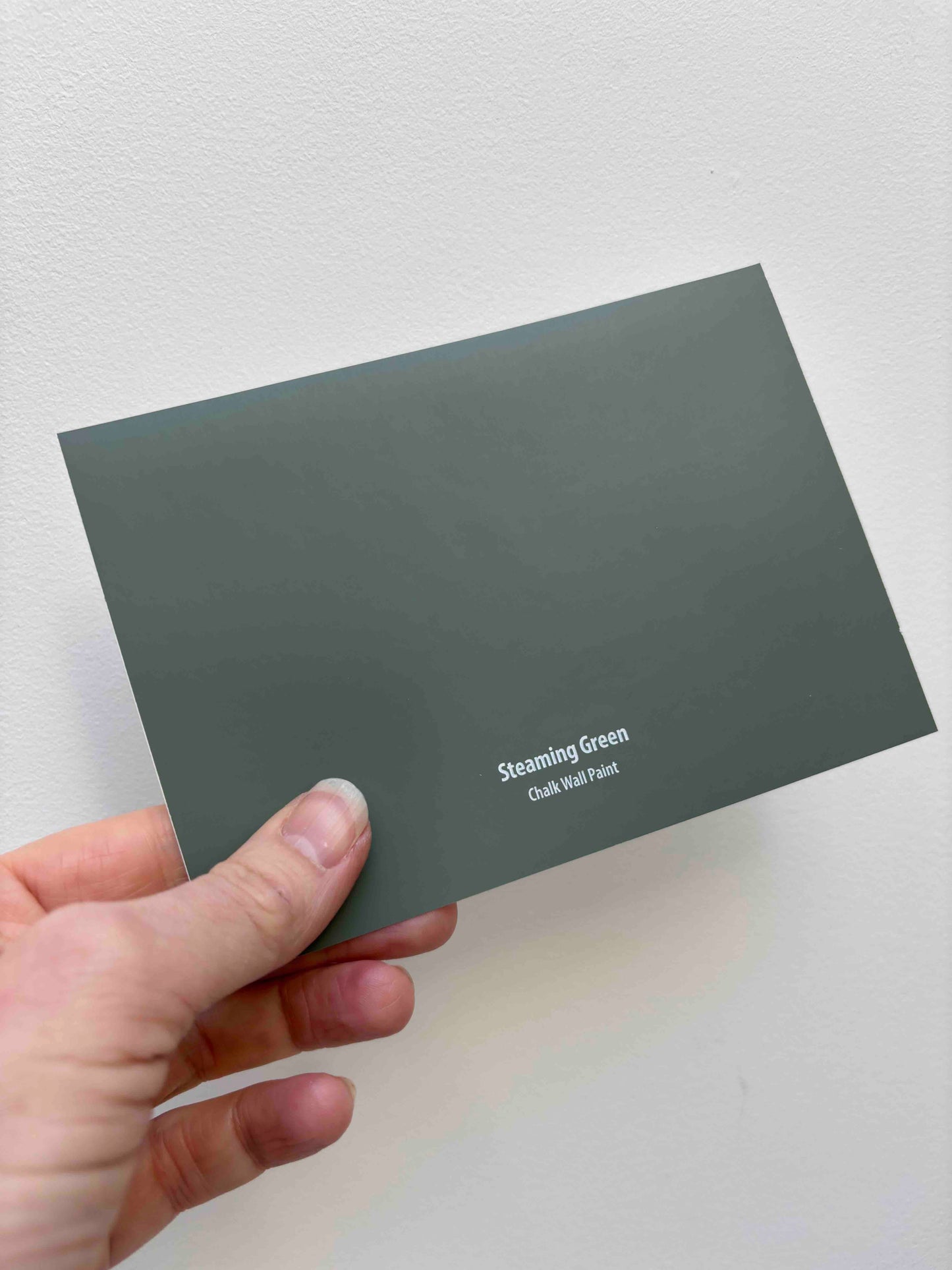 Frenchic Steaming Green- Peel & Stick Paint Sample