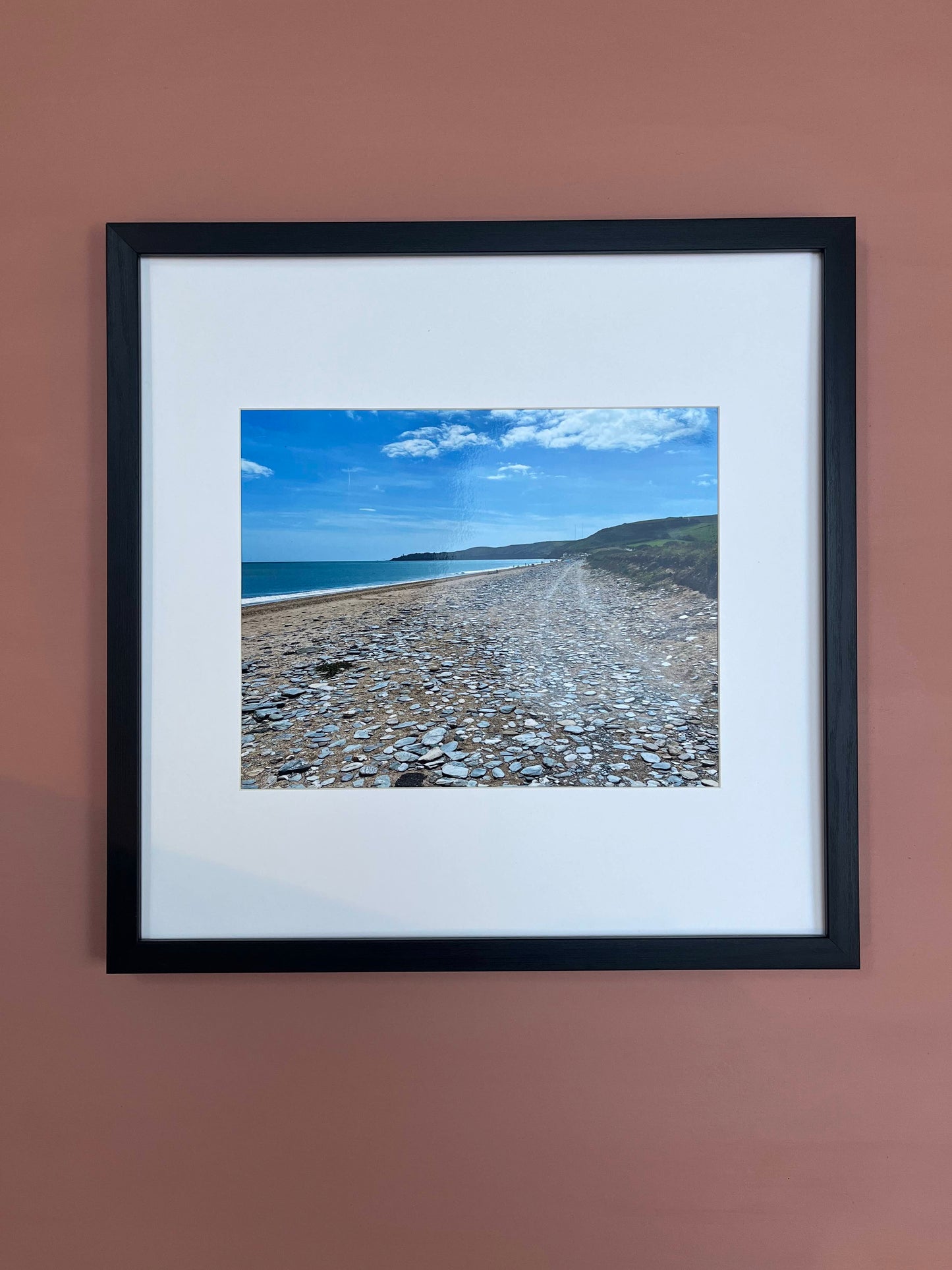 Stony Beach A3 Art Print