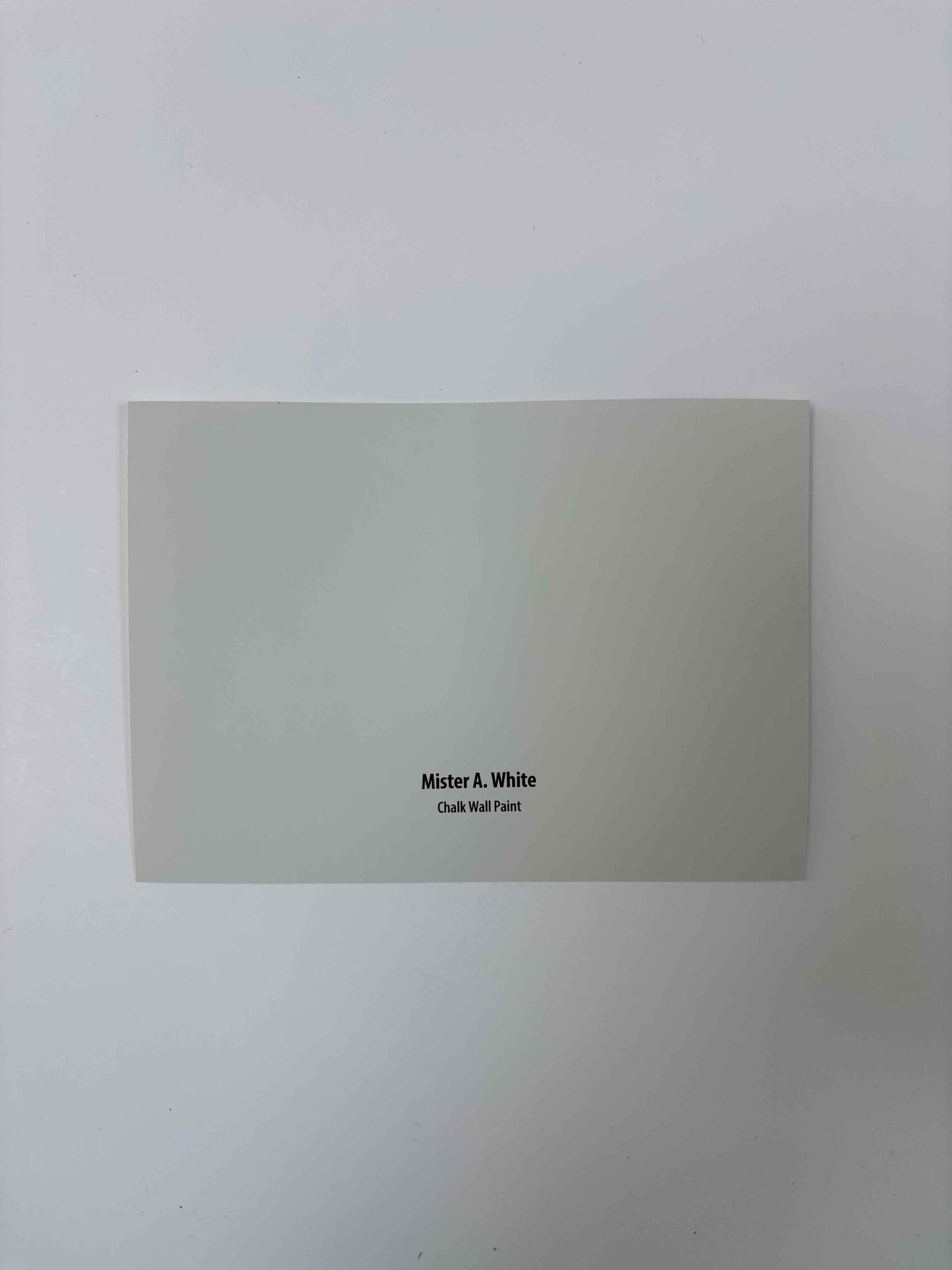 Frenchic Mister A. White- Peel and Stick Sample