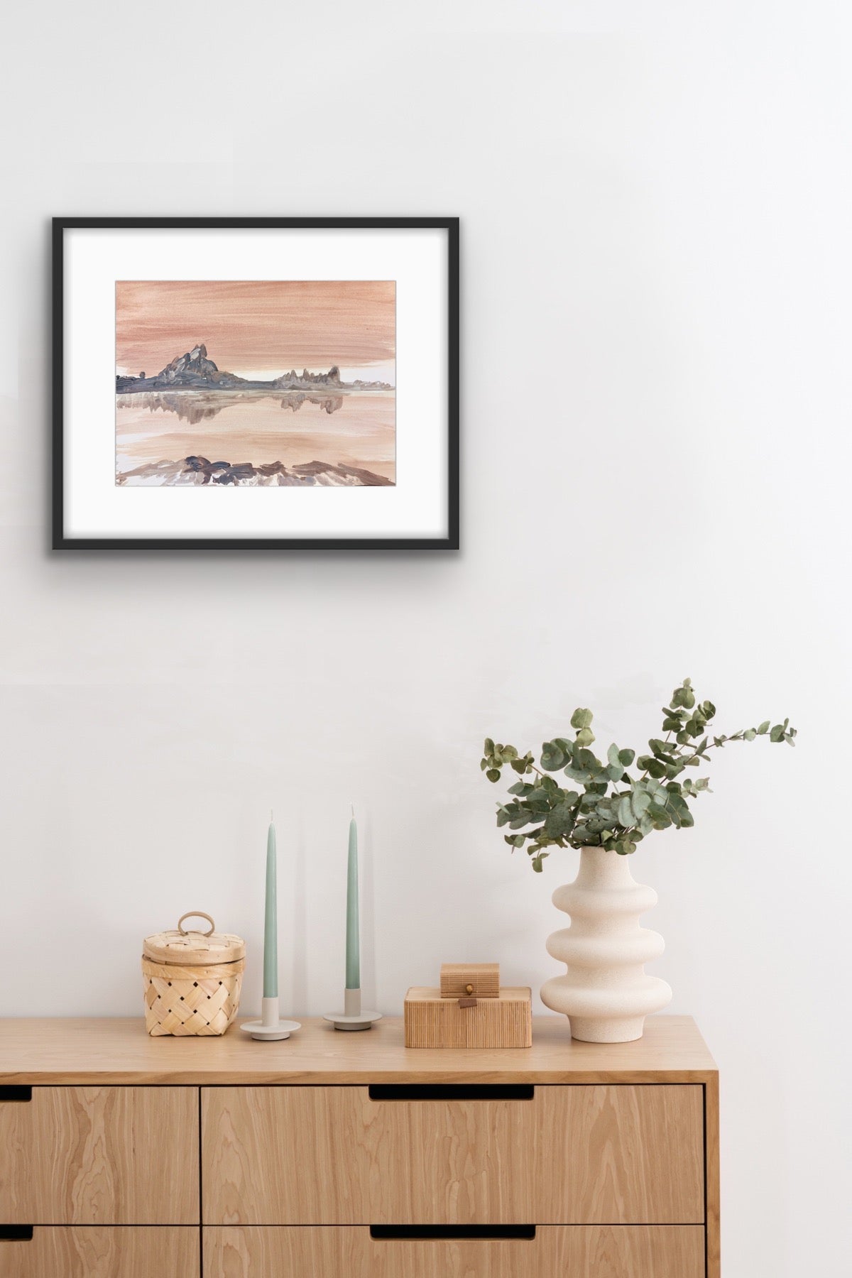 'Just for a moment' Art Canvas- original art size 40cm x 30cm. Unframed.