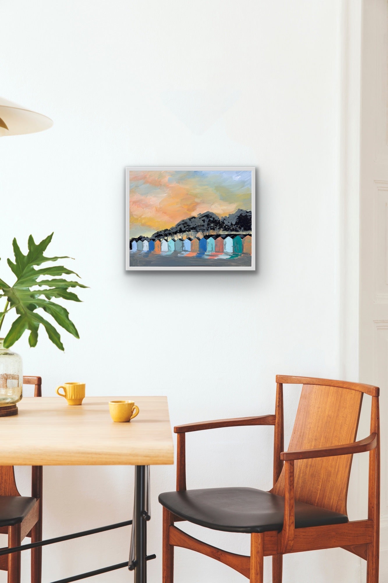 'Sundae Monday' Original Art Canvas 50cm x 40cm. Unframed