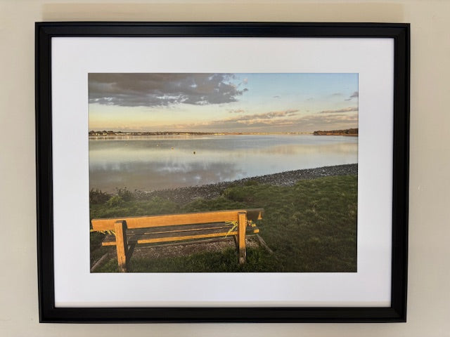 Dorset Calm Reflection A3 Art Print