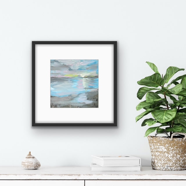 'I Will Wait.... ' Art Print 25cm x 25cm (unframed)