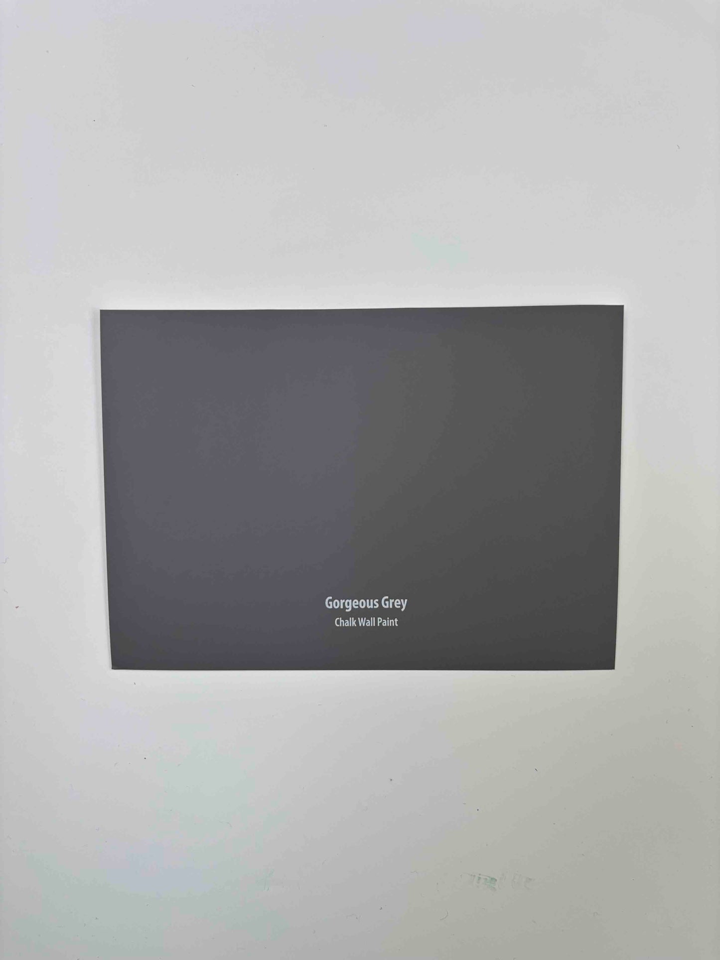 Gorgeous Grey Wall Paint Sample
