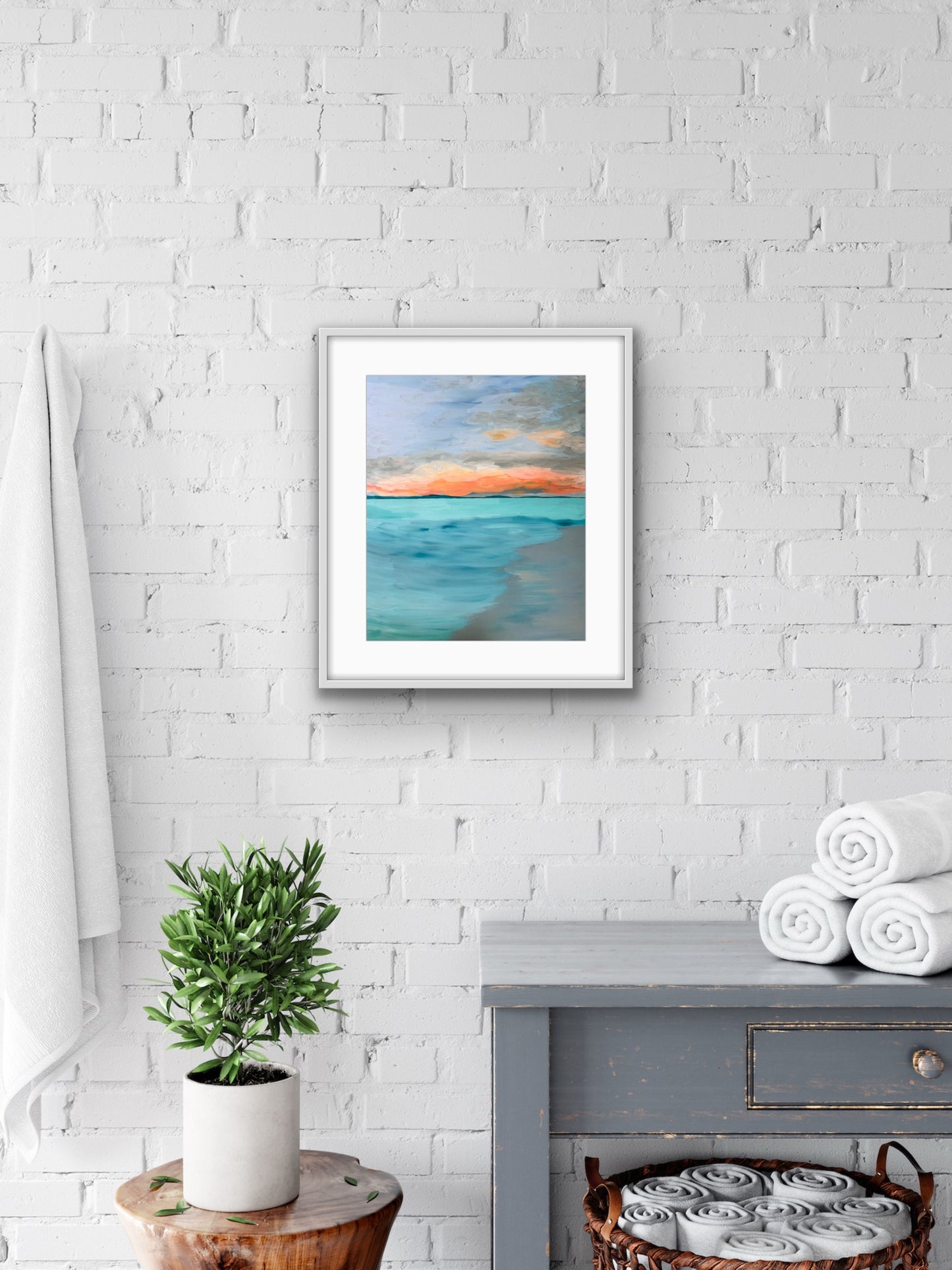 'If The Sky Was Blue' Art Print A4, A3 & A2 sizes (unframed)