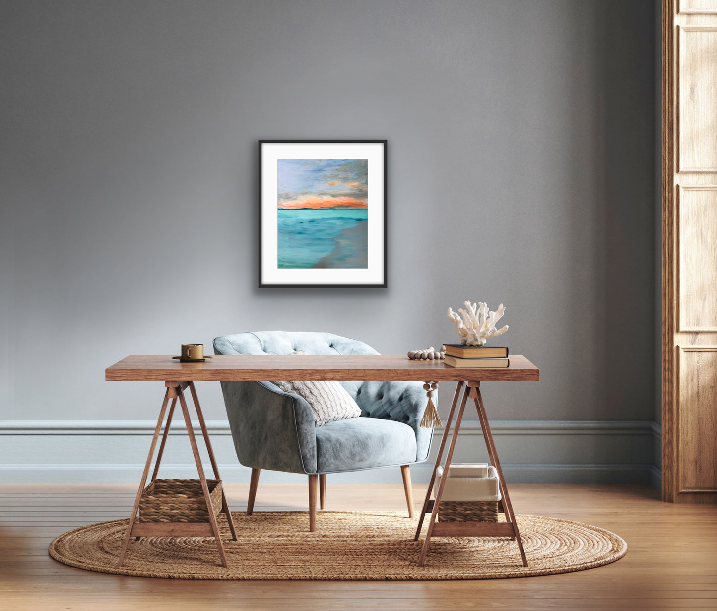 'If The Sky Was Blue' Art Print A4, A3 & A2 sizes (unframed)