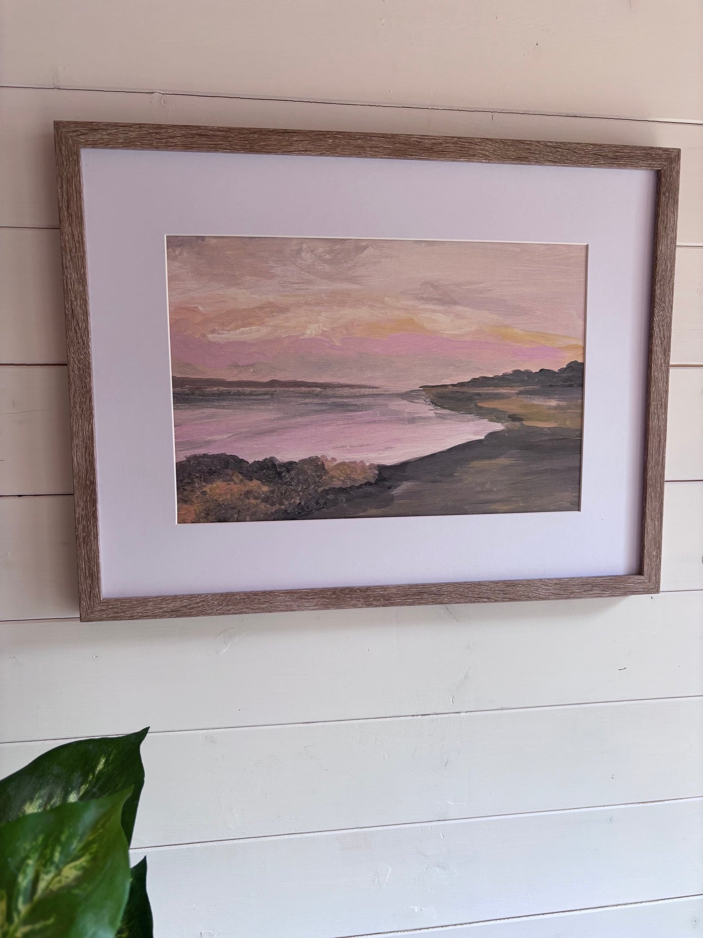 'Hengistbury Peace' Art Print A4. A3 & A2 size (unframed)