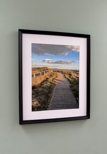 Hengistbury Head Trail A3 Art Print