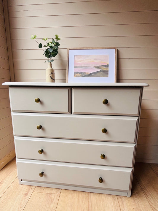 Hengistbury Peace Art Print A4 size (unframed)