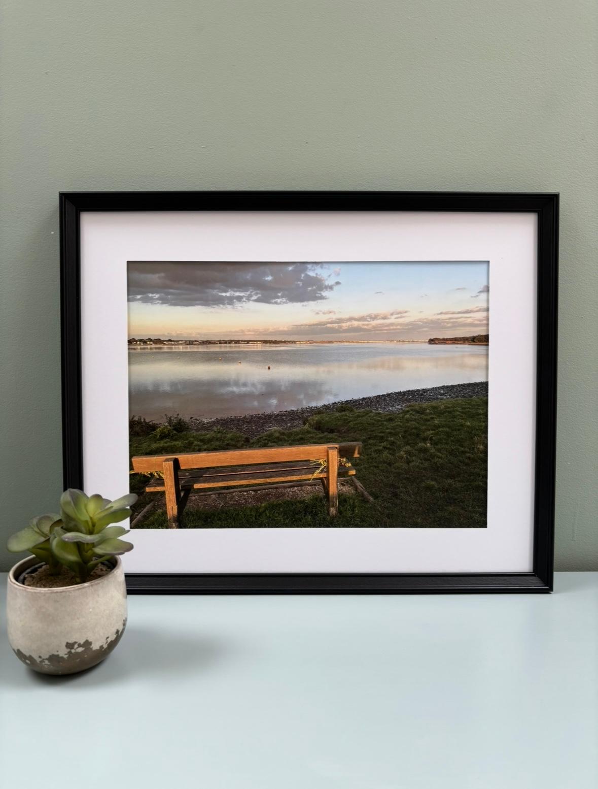 Dorset Calm Reflection A3 Art Print