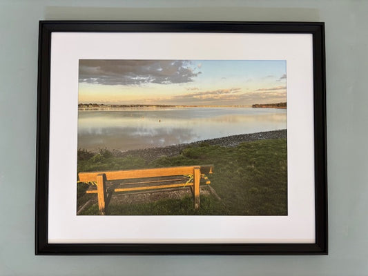 Dorset Calm Reflection A3 Art Print