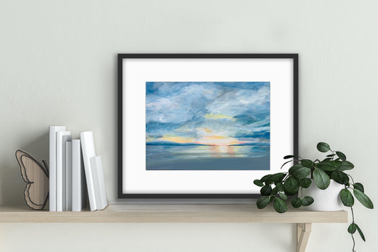 'Start Afresh' Art Print A4 & A3 sizes (unframed)