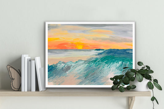 'Maybe This Time' Art Print A4, A3 & A2 sizes (unframed)