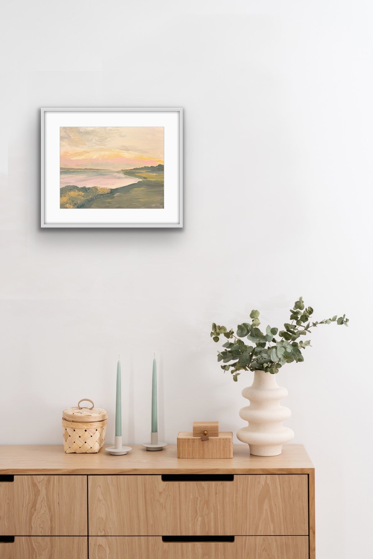 'Hengistbury Peace' Art Print A4. A3 & A2 size (unframed)