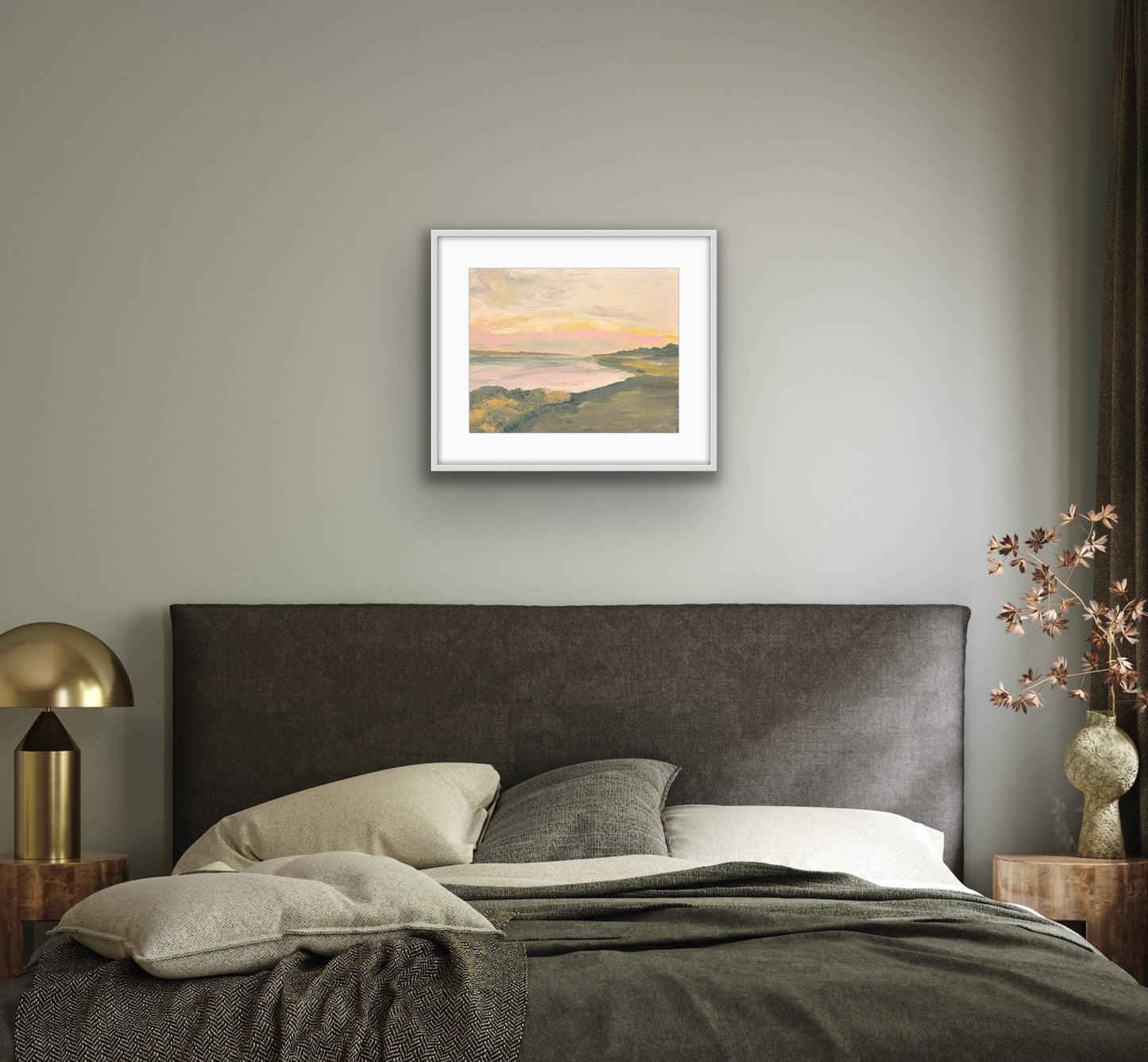 'Hengistbury Peace' Art Print A4. A3 & A2 size (unframed)