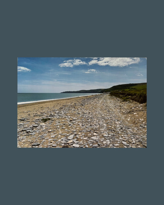 Stony Beach A3 Art Print