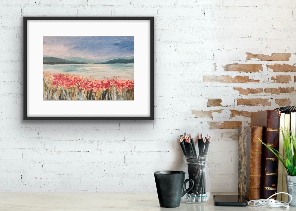 'Hazy Daisy' Art Print A4, A3 & A2 sizes (unframed)