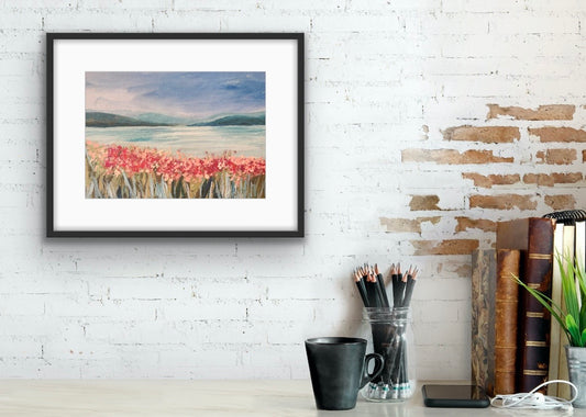 'Hazy Daisy' Art Print A4, A3 & A2 sizes (unframed)