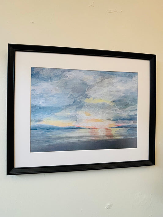 'Start Afresh' Art Print A4, A3  & A2 sizes (unframed)