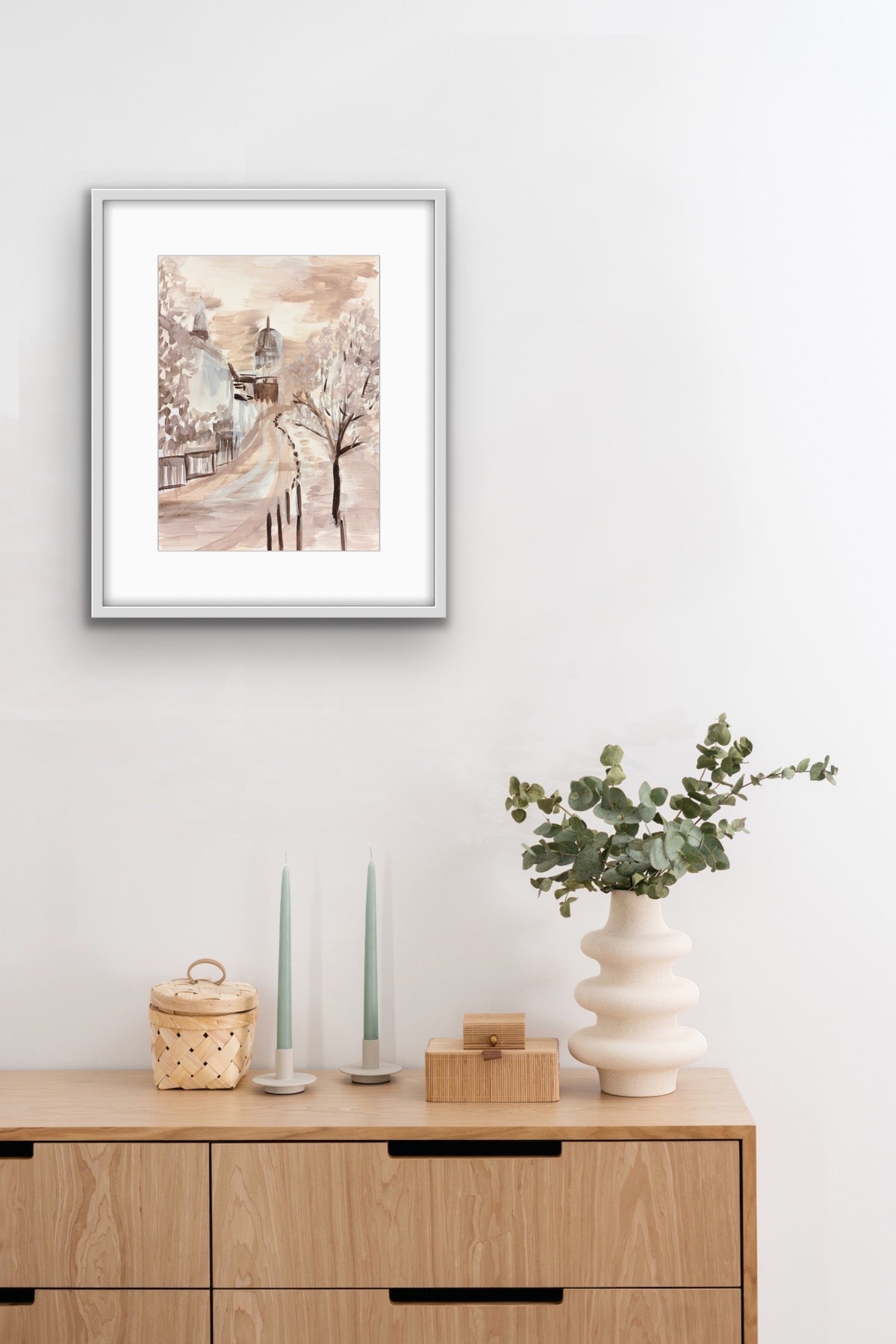 'First Impressions'- original art on paper- size 30cm x 40cm