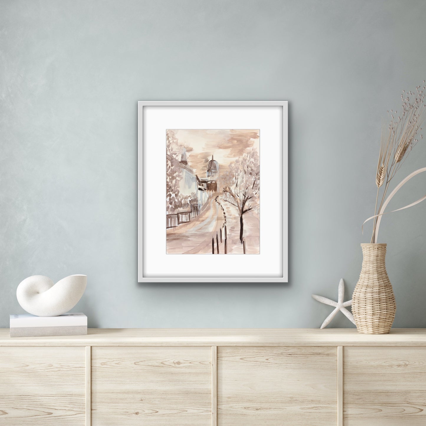 'First Impressions'- original art on paper- size 30cm x 40cm
