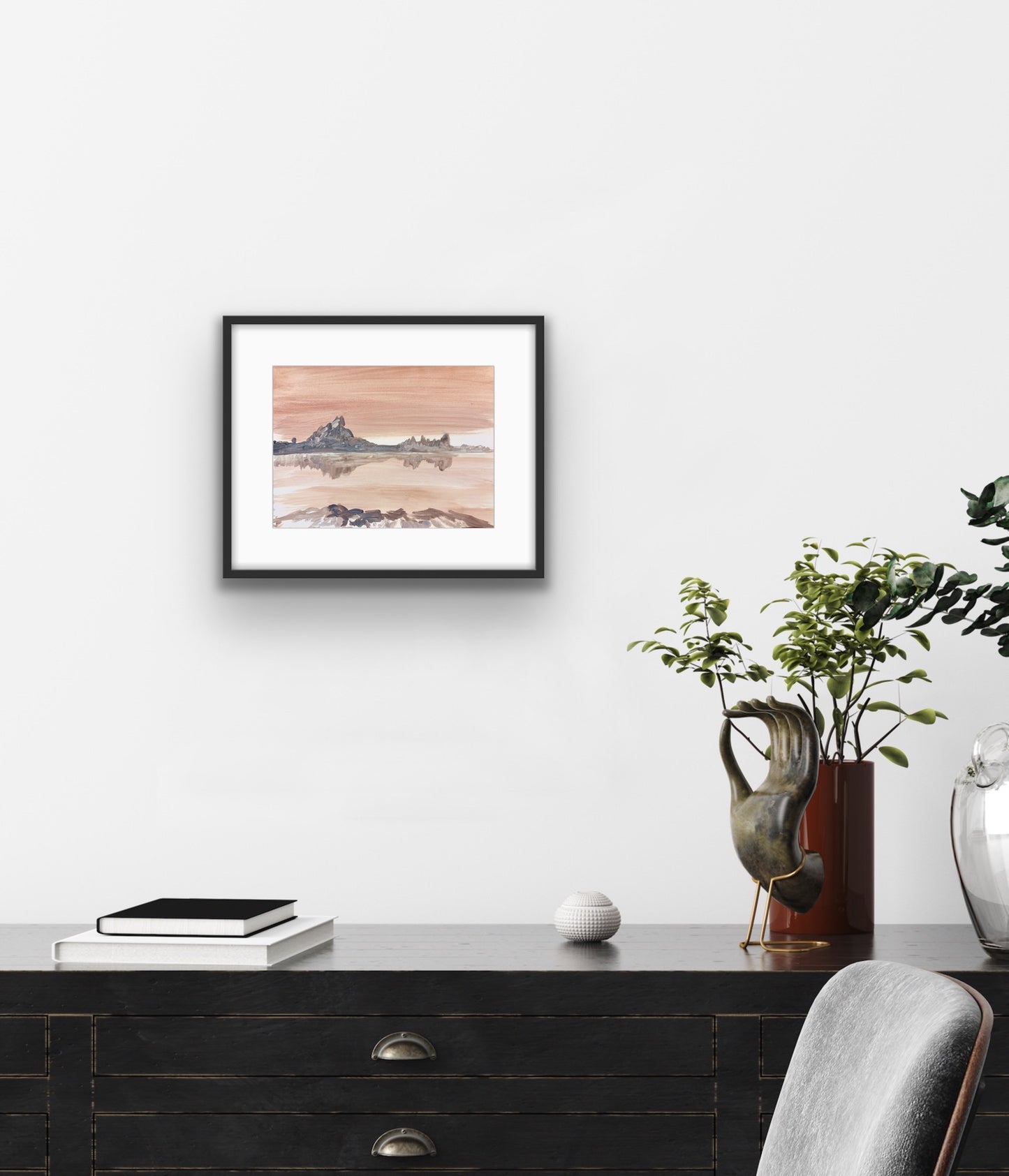 'Just for a moment' Art Canvas- original art size 40cm x 30cm.  Unframed.