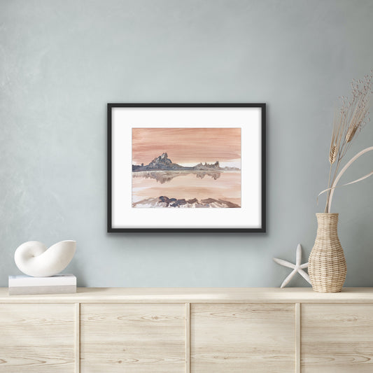 'Just for a moment' Art Canvas- original art size 40cm x 30cm.  Unframed.