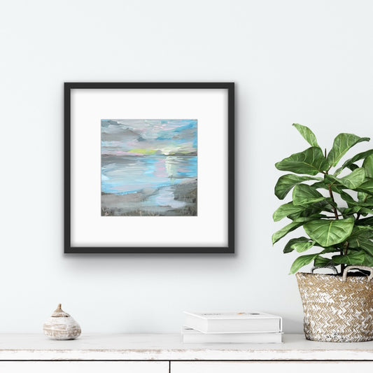 'I Will Wait.... ' Art Print 25cm x 25cm (unframed)