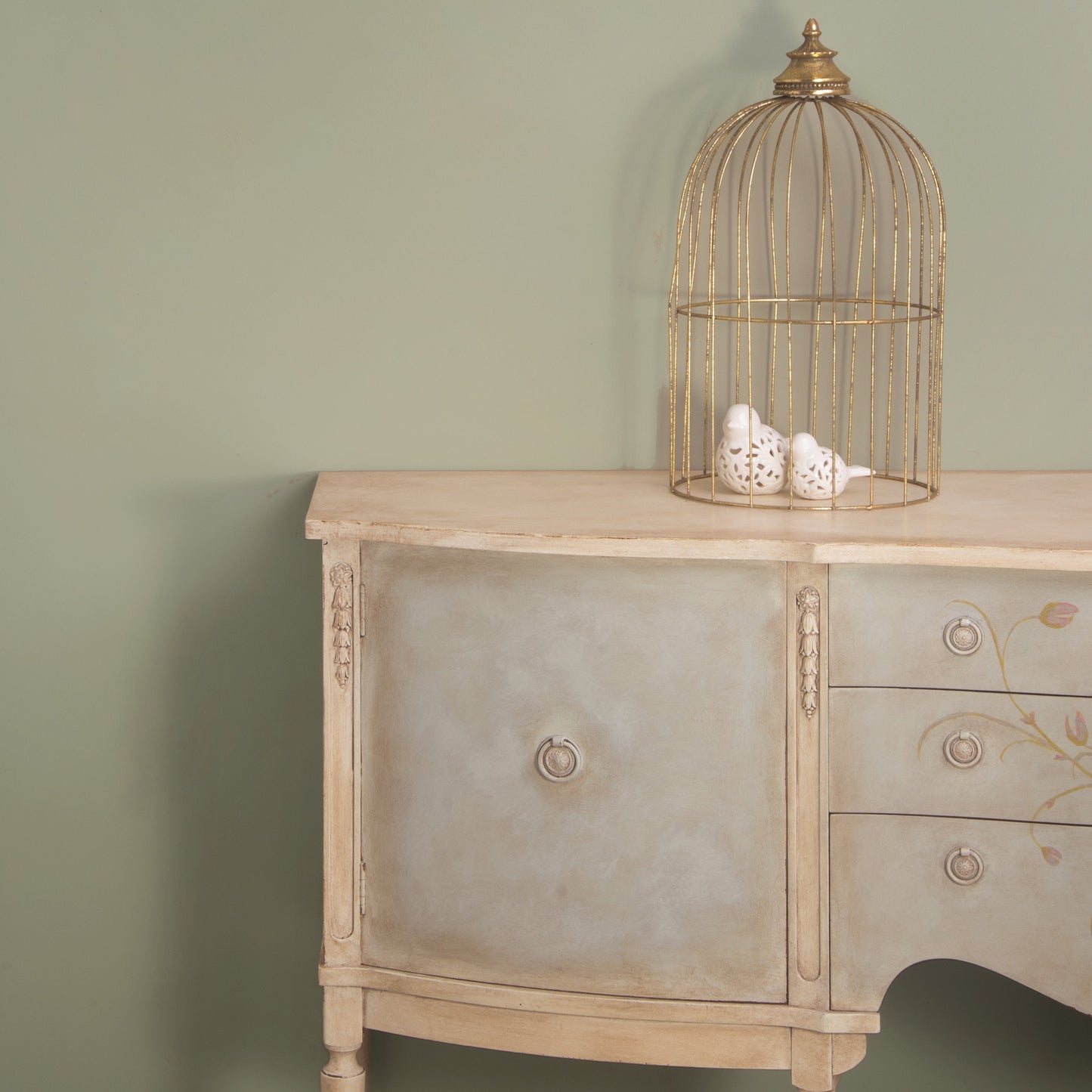 Frenchic Green with Envy Trim Paint