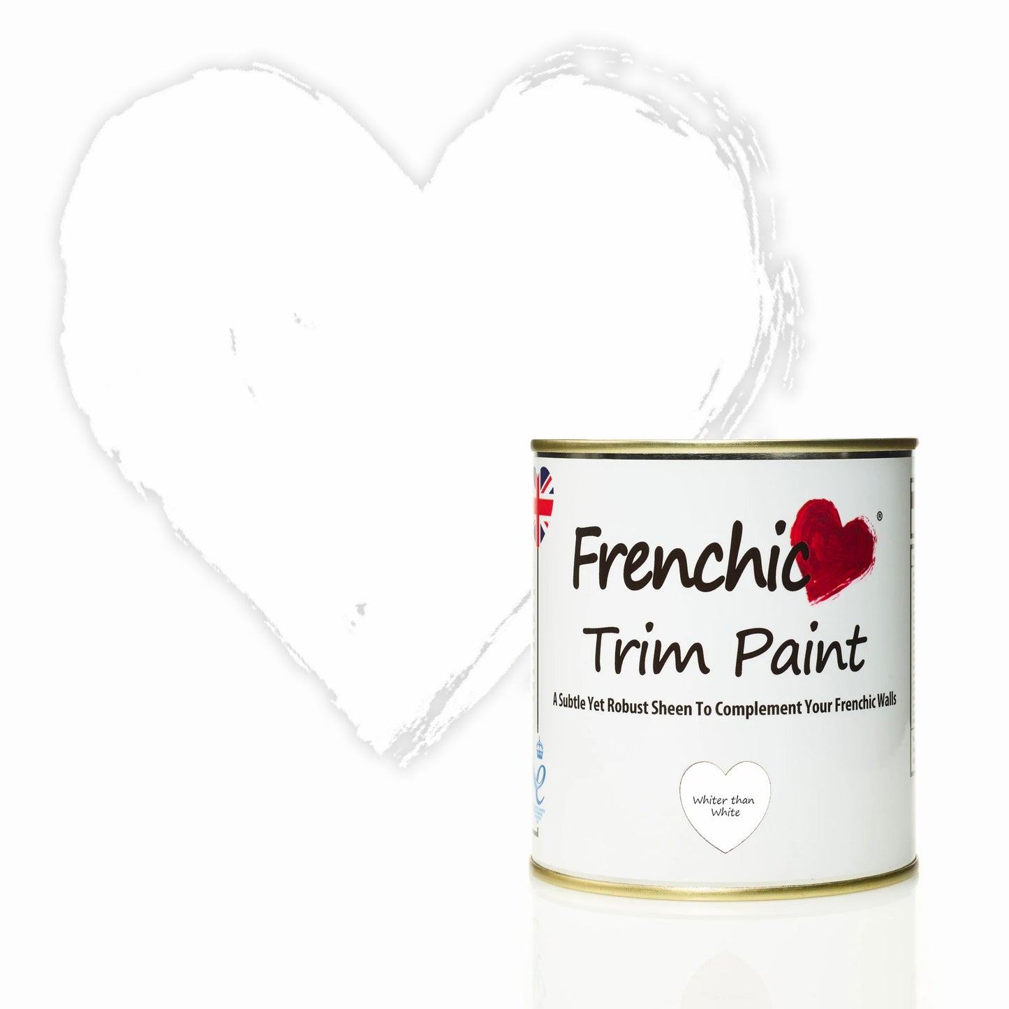 Whitey White Trim Paint (formerly called Whiter than White)